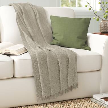 Knitted discount sofa throw